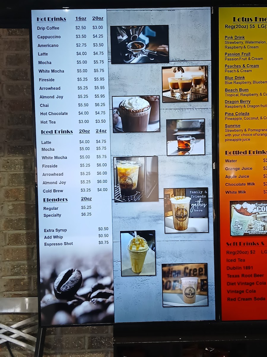 Menu Indian Creek Coffee-7